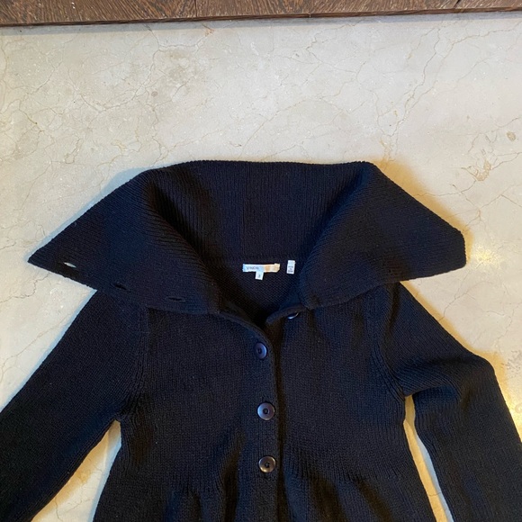 Vince brand, Black cardigan with cowl neck - Picture 4 of 5